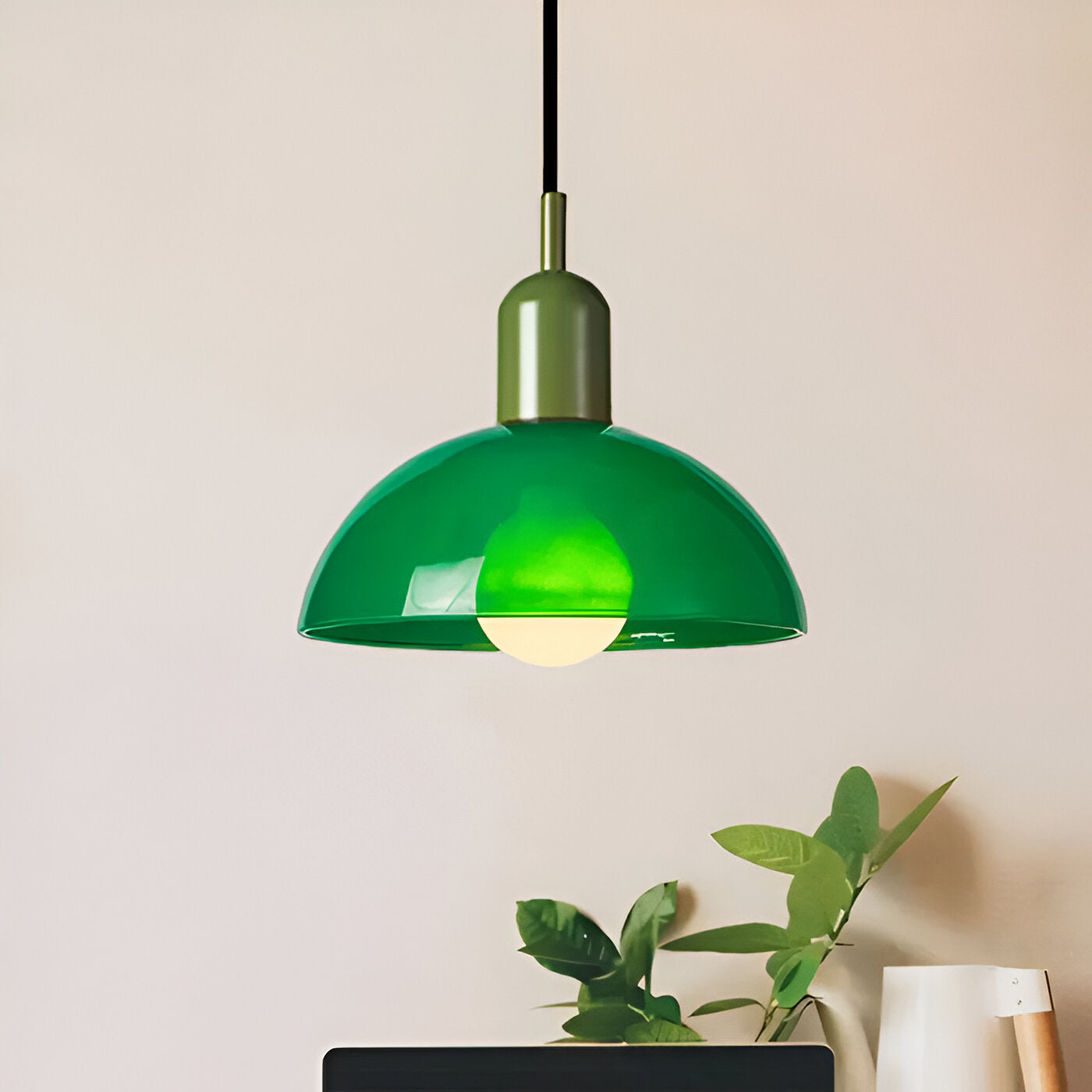Aurora Nordic Colorful Bowl Pendant Light