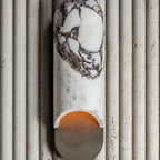 Morwenna Nordic Marble Cave LED Wall Light