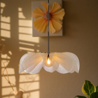 Nordic Fabric Flower Pendant Light