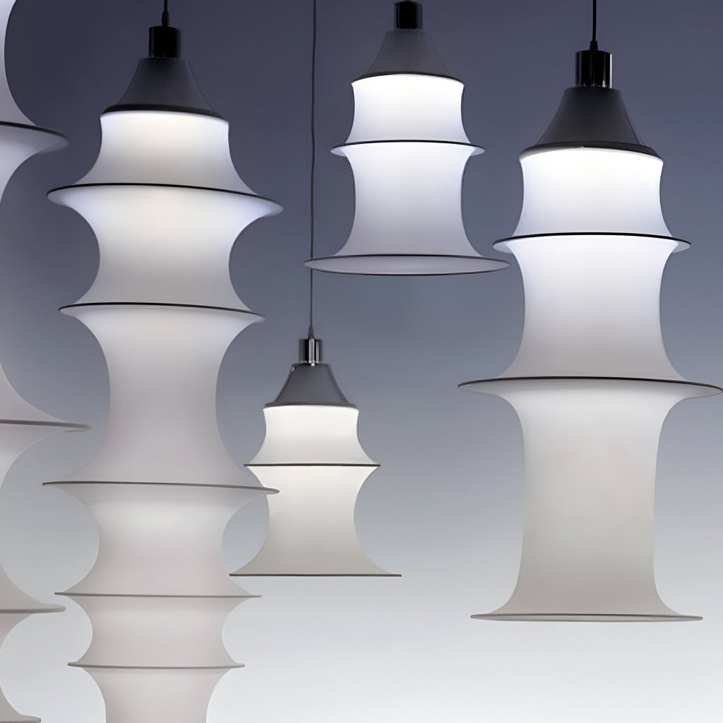 Japandi Falkland Fabric Pendant Light