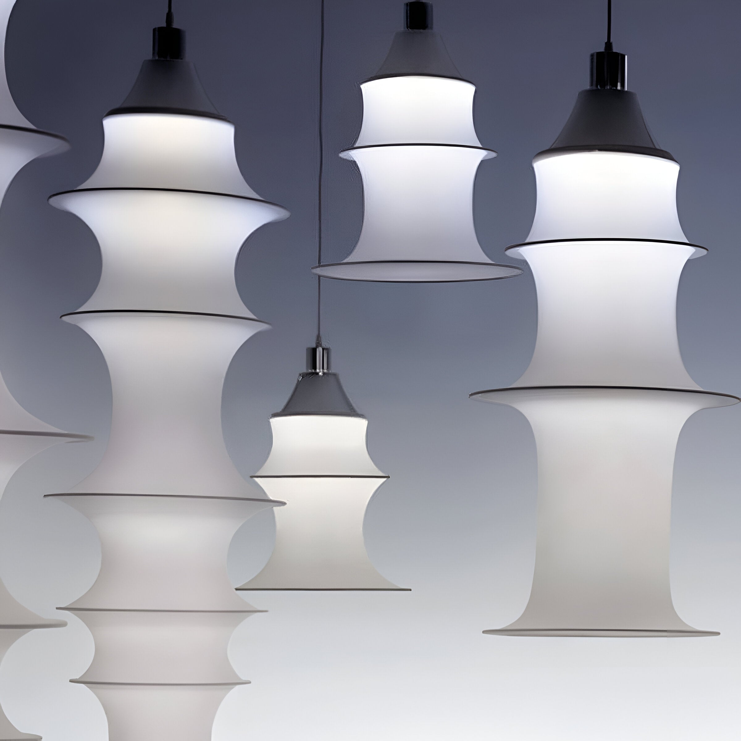 Japandi Falkland Fabric Pendant Light