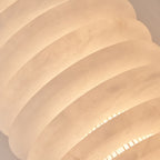 Scandinavian Round Hollow Acrylic LED Pendant Light