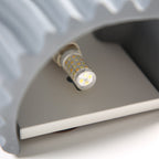 Clarity Curve Japandi Resin Wall Light