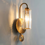 Cecily Modern Fluted Glass Wall Lamp