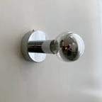 Bonnie Retro Iron Spherical Glass Wall Light