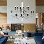 Luxury Bloom LED Multi Light chandelier