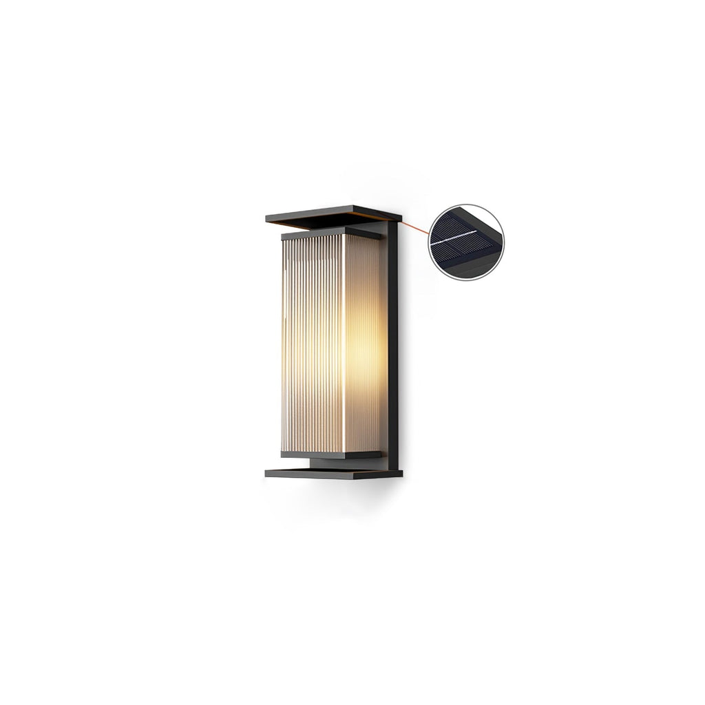 Rectangular Box Outdoor Wall Light