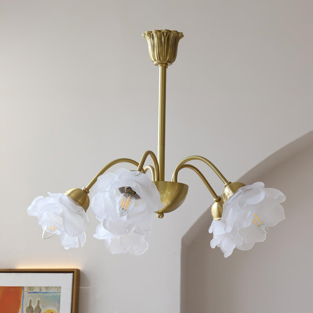 Luxurious Roses Pendant Light