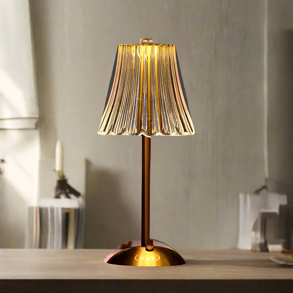 Mushroom Wireless LED Vintage Table Lamp