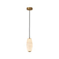 Scandinavian Round Hollow Acrylic LED Pendant Light