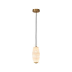 Scandinavian Round Hollow Acrylic LED Pendant Light
