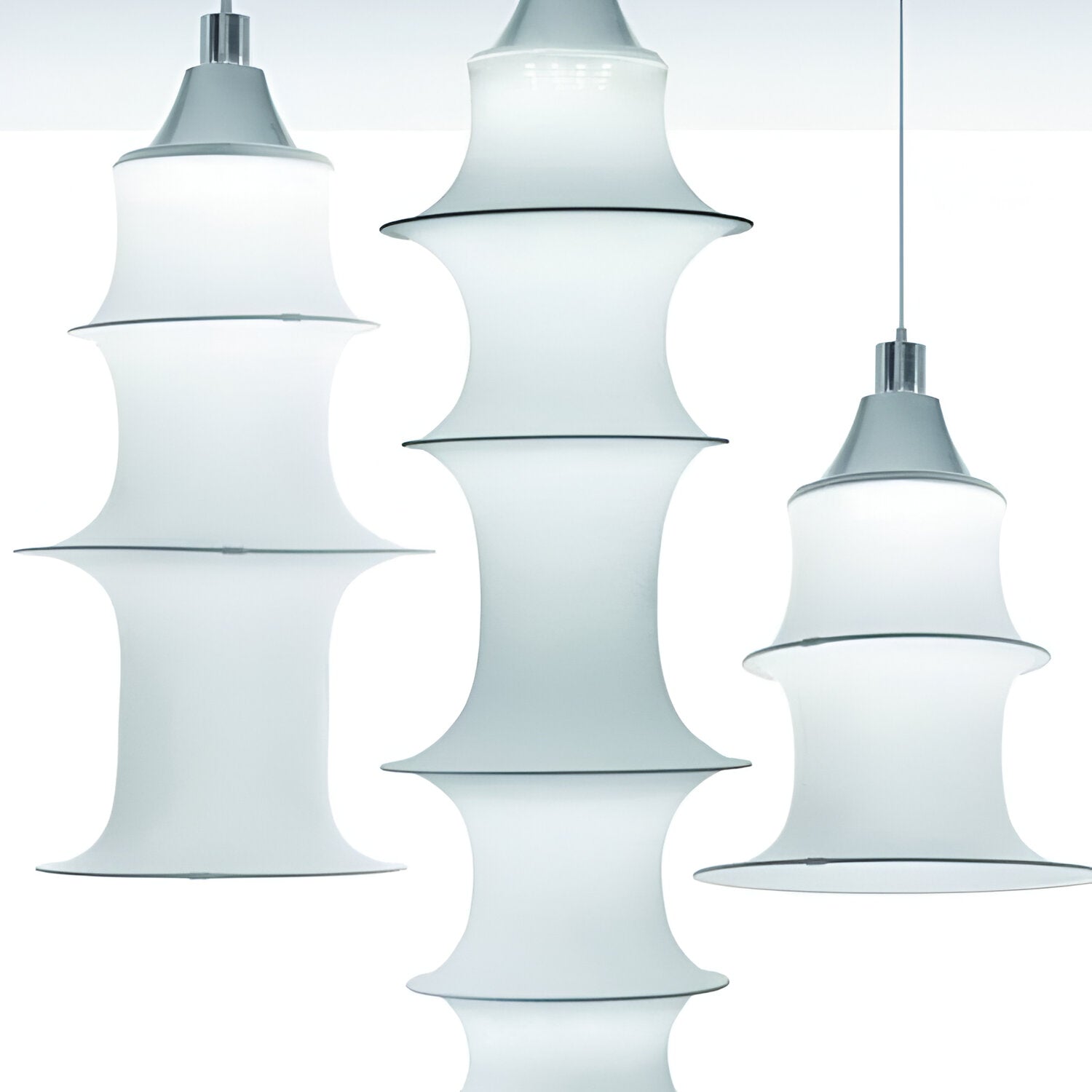 Japandi Falkland Fabric Pendant Light