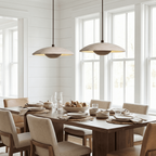 Soraya Round Travertine Pendant Light