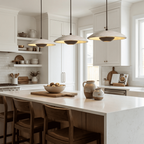 Soraya Round Travertine Pendant Light
