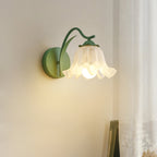 French Flower Acrylic Wall Light