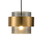 Scandinavian Round Ring Glass Pendant Light
