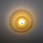 Round Crystal Wall Light