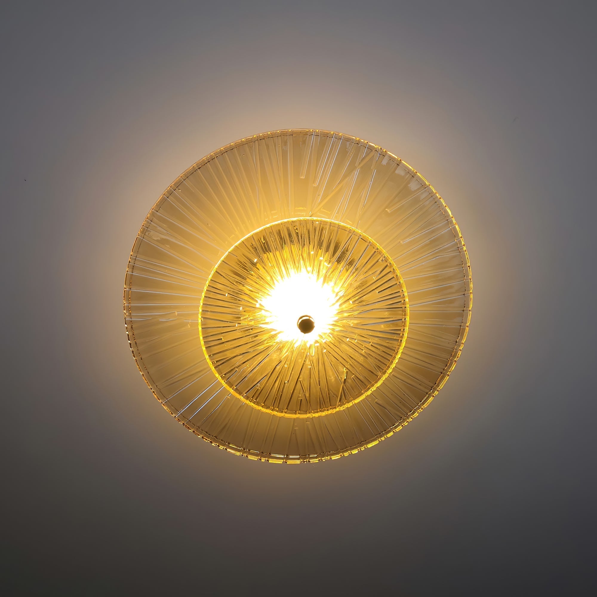Round Crystal Wall Light