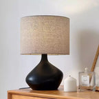 Mira Speckled Ceramic Nordic Table Lamp