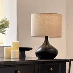 Mira Speckled Ceramic Nordic Table Lamp