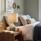 Mira Speckled Ceramic Nordic Table Lamp