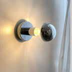 Bonnie Retro Iron Spherical Glass Wall Light