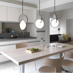 Nordic Double Round LED Pendant Light