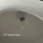 Nordic Wabi Sabi Fiberglass Pendant Light