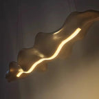 Vintage Resin Leaf Resin Pendant Light