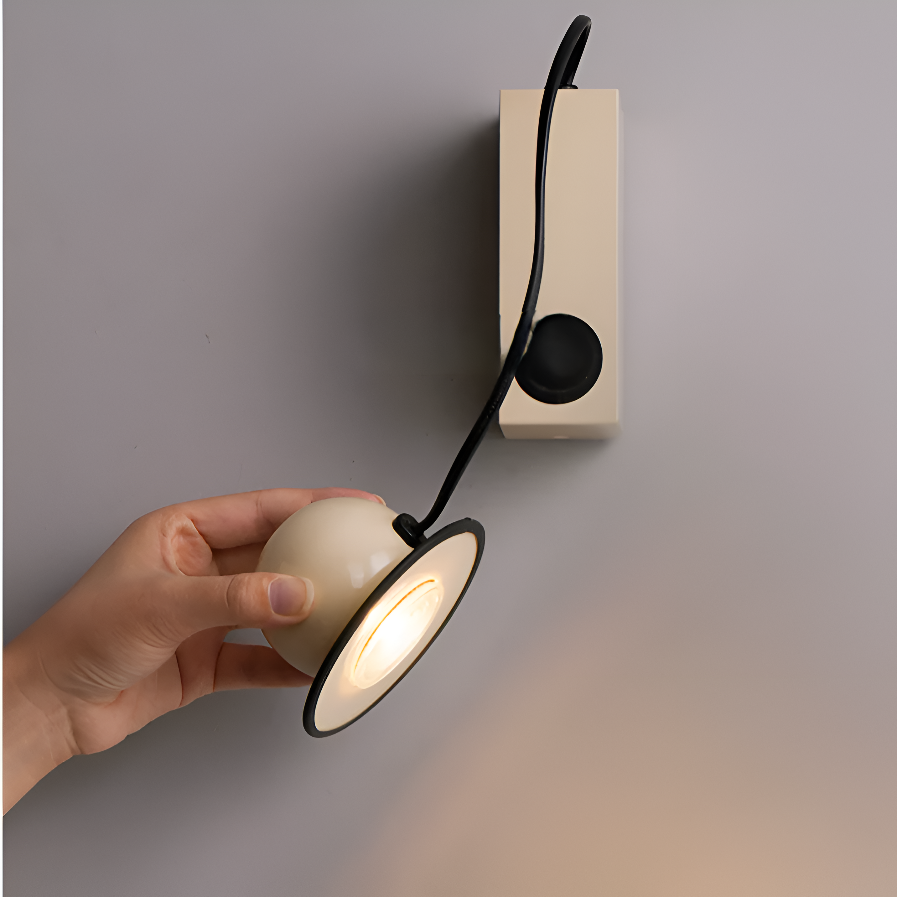 Retro Style Minibox Magnetic Wall Light