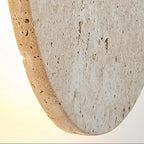Travertine Stone Round Wall Light