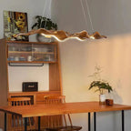 Vintage Resin Leaf Resin Pendant Light