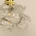 Vintage Rose Glass Pendant Light