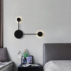 Nordic Creative Multi-Disc Line Wall Light