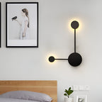 Nordic Creative Multi-Disc Line Wall Light