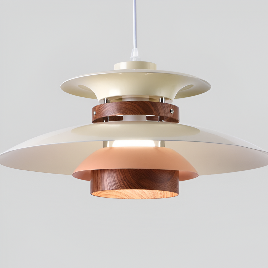 Aurora of Stillness Nordic Iron Pendant Light