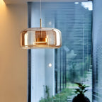 Retro Hailie Modern Glass LED Pendant Light