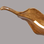 Vintage Resin Leaf Resin Pendant Light