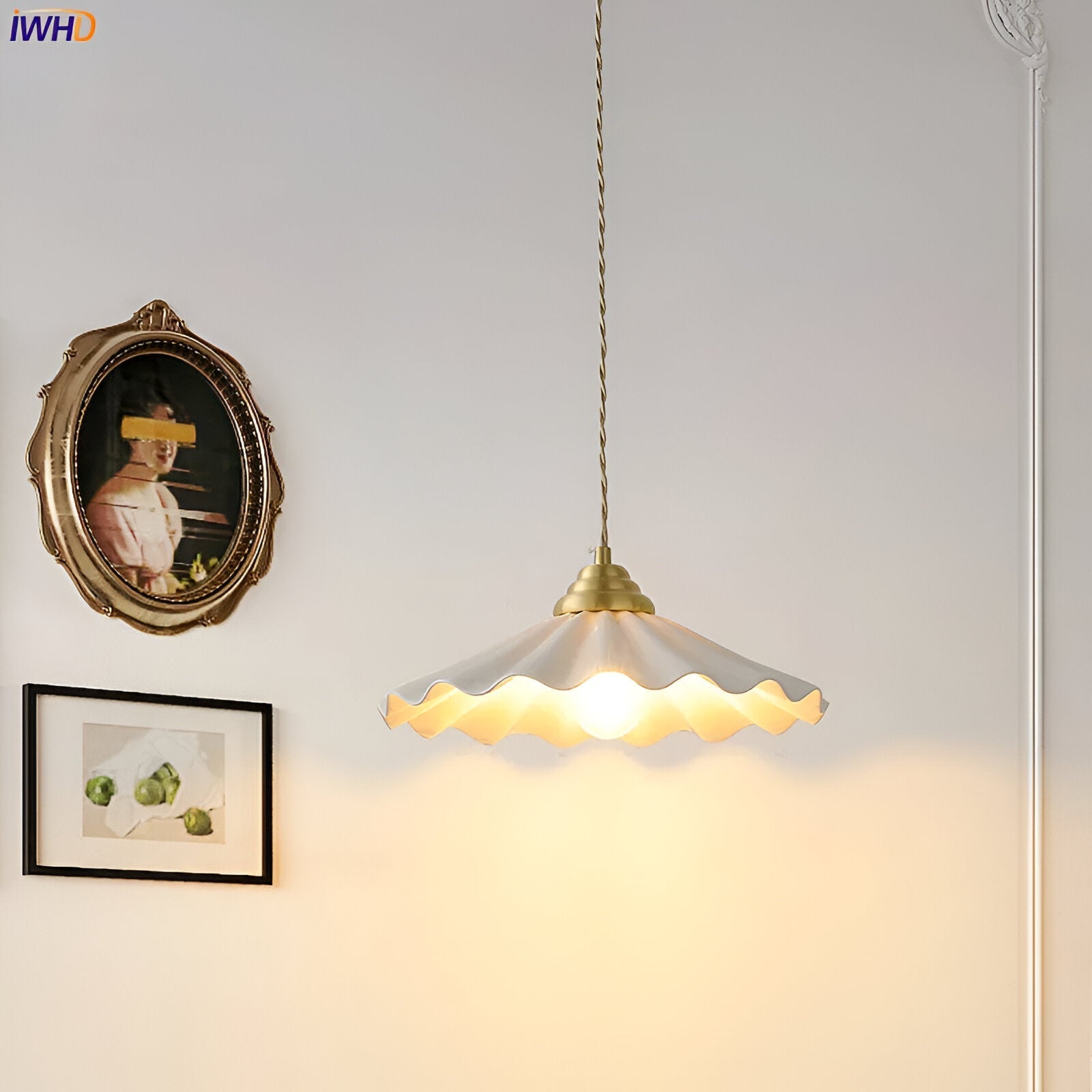 Island Light Harmony Japandi Ceramic Pendant Lamp