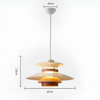 Aurora of Stillness Nordic Iron Pendant Light
