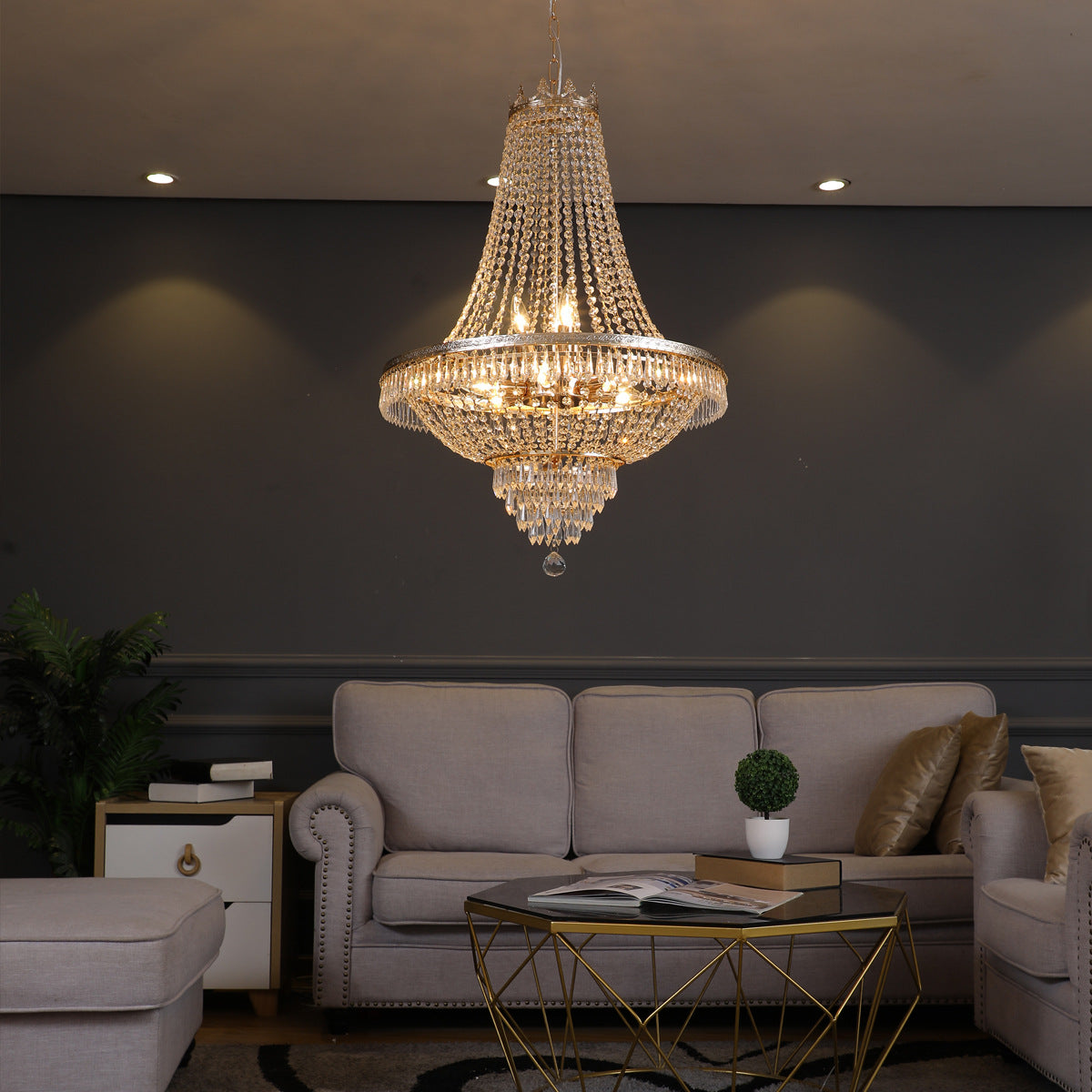 Luxury European LED Pendant Light