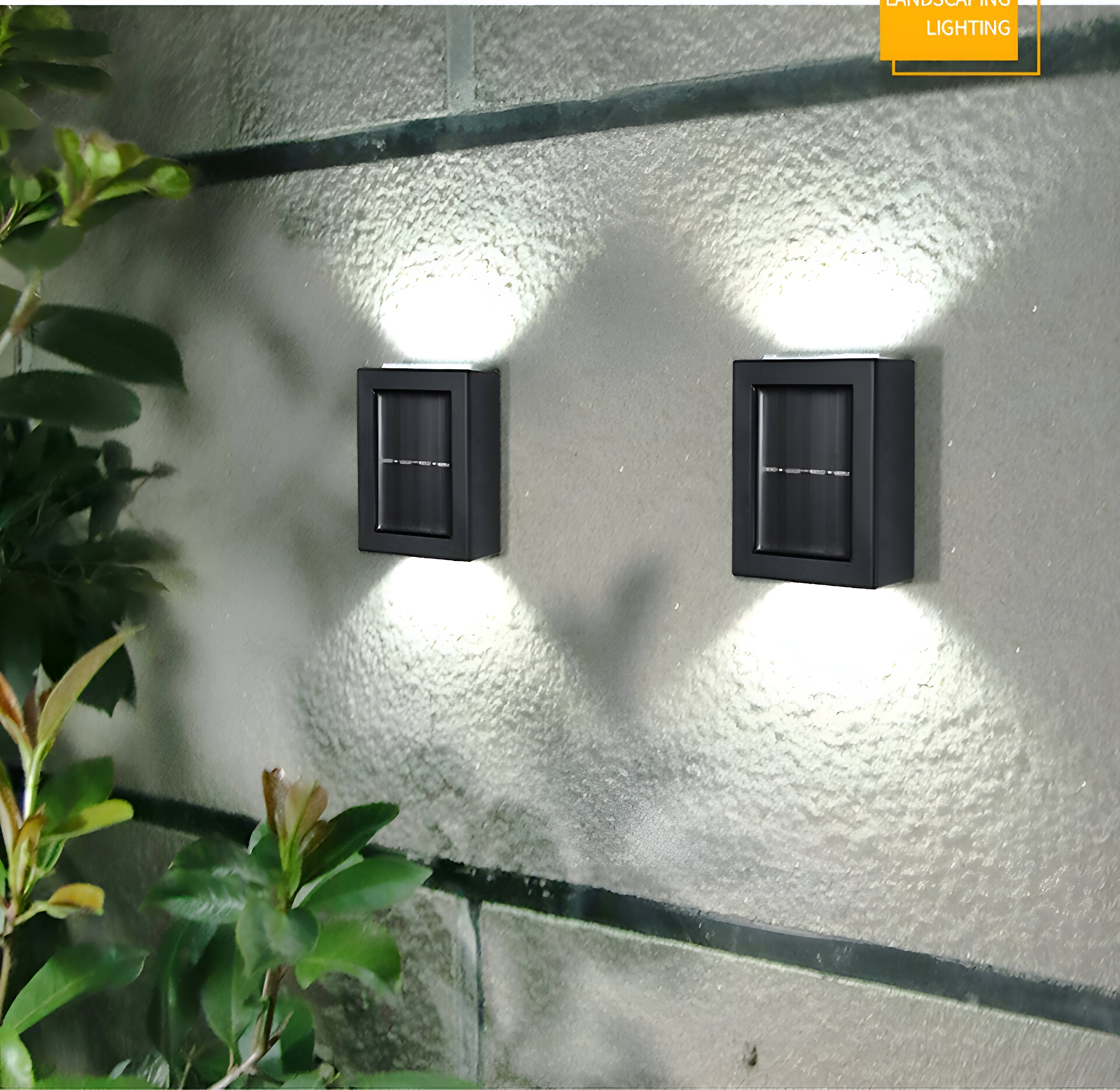Solar Up and Down IP65 Waterproof LED Outdoor Wall Light
