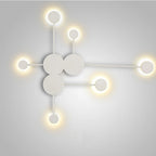 Nordic Creative Multi-Disc Line Wall Light