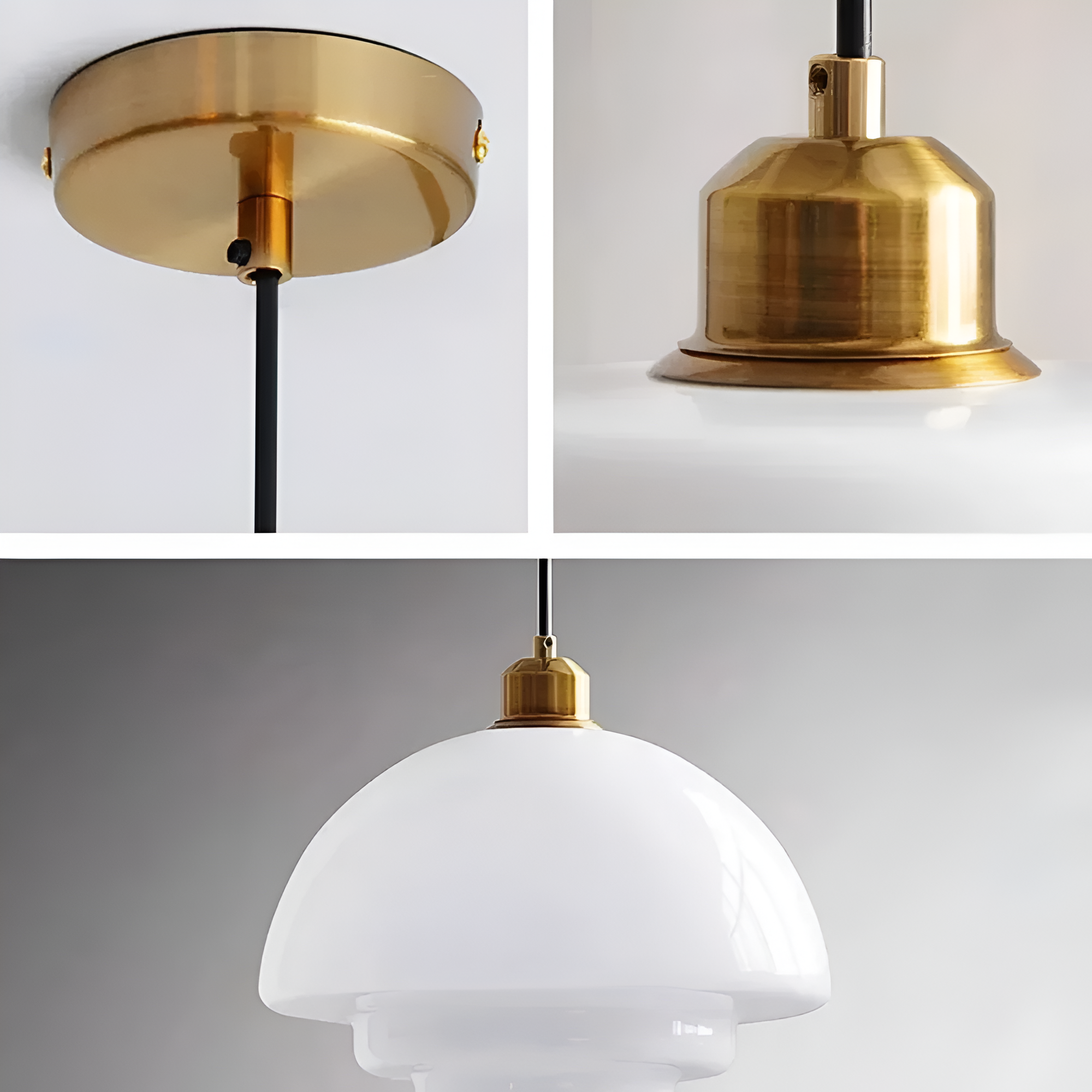 The Pearl of Art Deco Glass Pendant Light