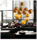 Milliere Nordic Wood Multi-Head Pendant Light
