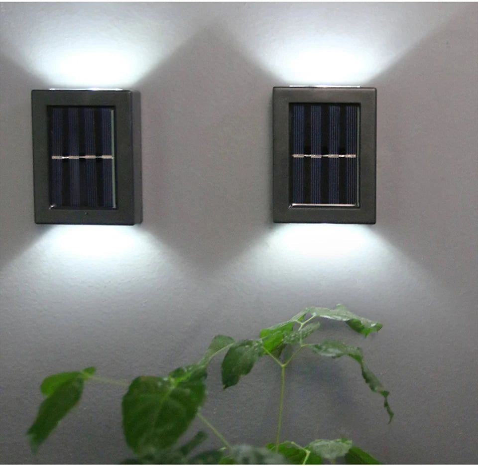 Solar Up and Down IP65 Waterproof LED Outdoor Wall Light