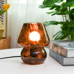 Miro Colorful Mushroom Glass Table Lamp