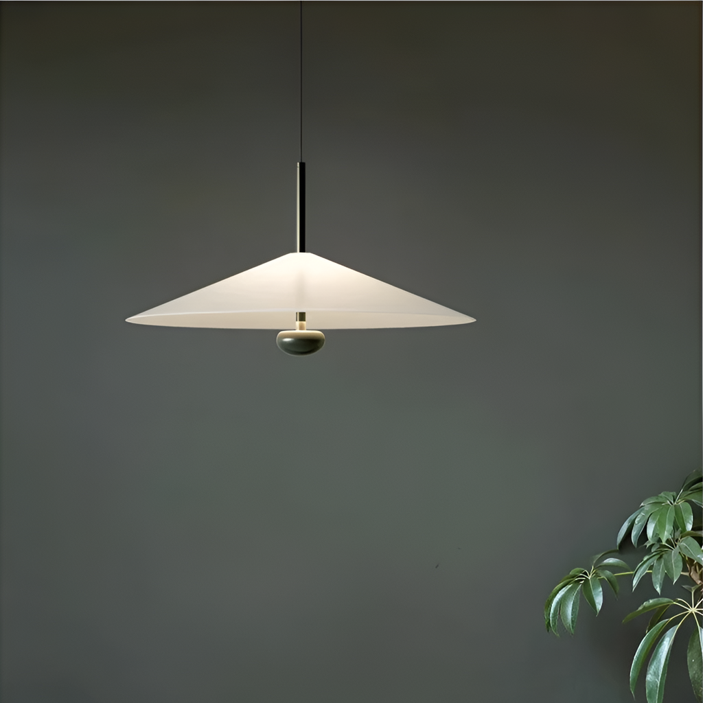 Ava Nordic Acrylic Cone Minimalist Pendant Light