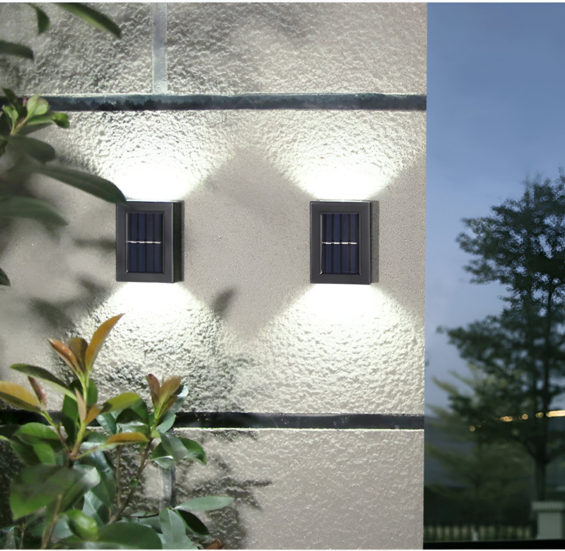 Solar Up and Down IP65 Waterproof LED Outdoor Wall Light
