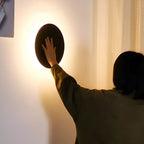 Modern Nordic Round Aluminum Minimalist LED Wall Light